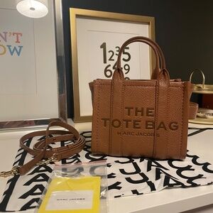 Marc Jacobs Leather Mini Tote Bag